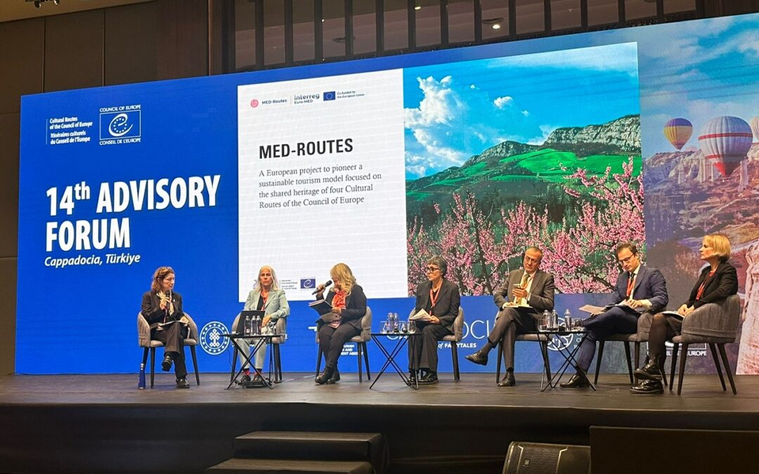 MED-Routes at the 14th Council of Europe Cultural Routes Advisory Forum in Cappadocia