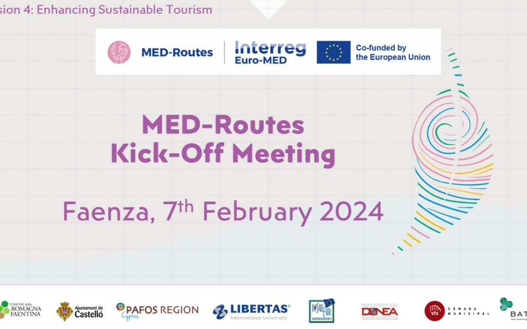 The MED-Routes project has officially kicked-off in Faenza !